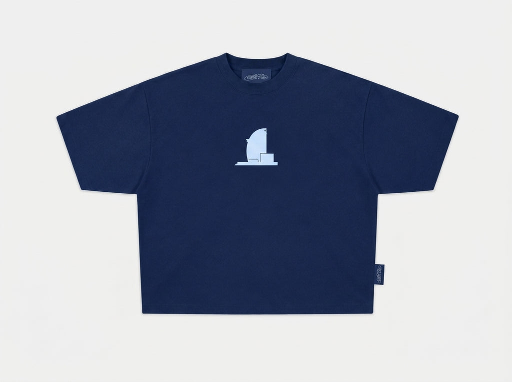 Dolce Vita BCN Boxy Tee - Navy Blue